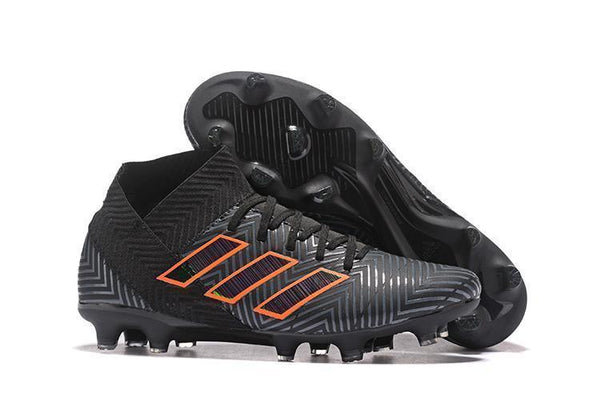 adidas Nemeziz 18.1 FG Black Orange Green - SocSports