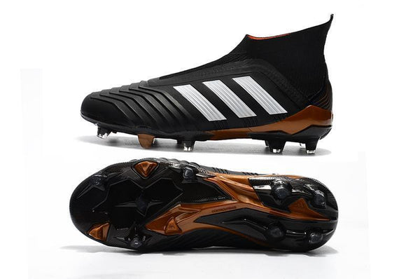 Adidas Predator 18+ FG Soccer Cleats Core Black Running White Infrared - SocSports