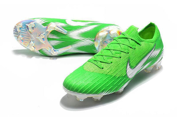 NIKE Mercurial Superfly VI 360 Elite FG Green White Low Cut - SocSports
