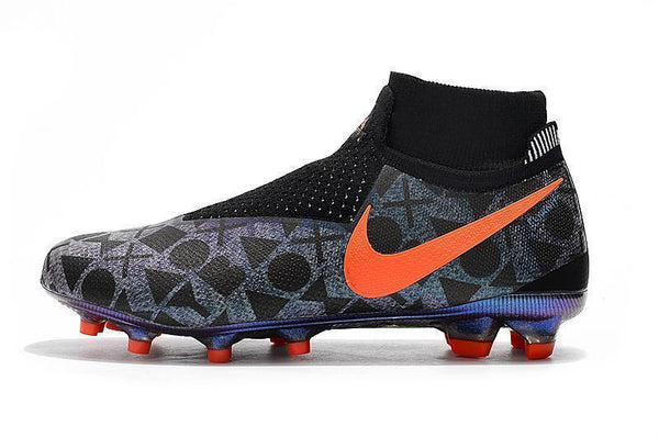Nike Phantom Vision Elite DF FG Black Orange - SocSports