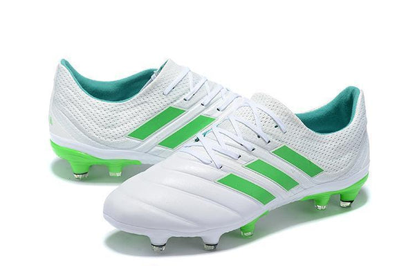 Adidas Copa 19.1 FG White Green - SocSports