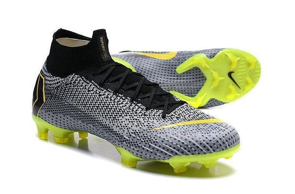 NIKE Mercurial Superfly VI 360 Elite FG Grey Yellow - SocSports