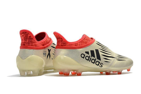 Adidas X 16+ Purechaos FG Soccer Cleats Solar White Red - SocSports