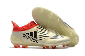 Adidas X 16+ Purechaos FG Soccer Cleats Solar White Red - SocSports