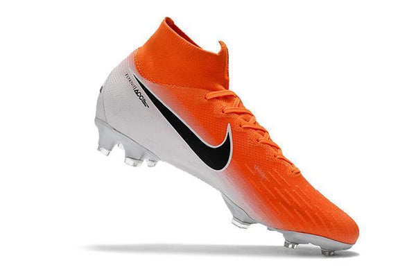 NIKE Mercurial Superfly VI 360 Elite FG Silver Orange - SocSports