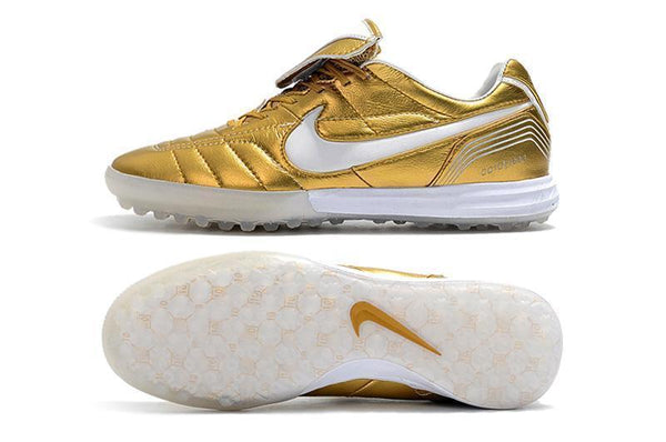 Nike Tiempo Legend VII 7 R10 Elite TF Gold White