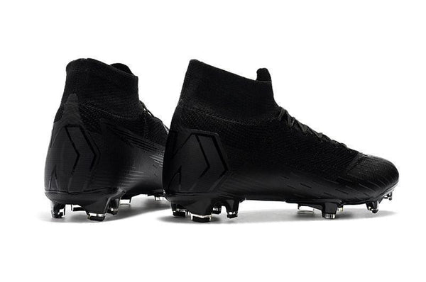 Nike Mercurial Superfly VI 360 Elite FG Soccer Cleats All Black - SocSports