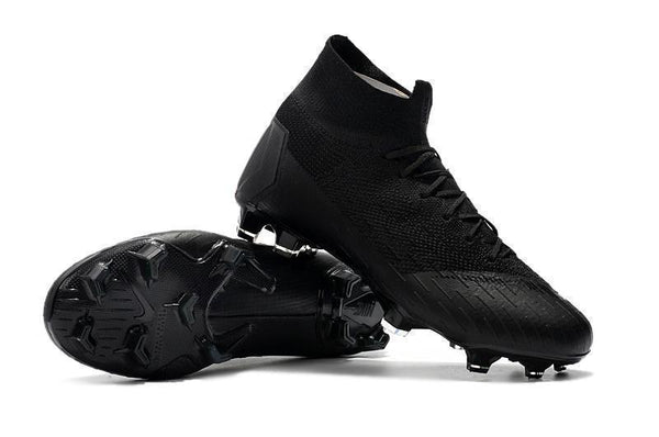 Nike Mercurial Superfly VI 360 Elite FG Soccer Cleats All Black - SocSports