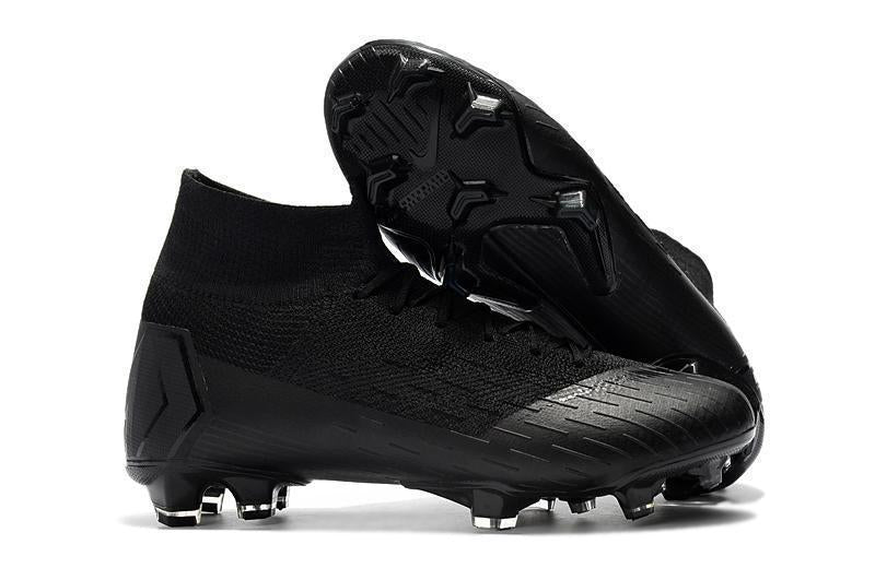 Nike Mercurial Superfly VI 360 Elite FG Soccer Cleats All Black - SocSports