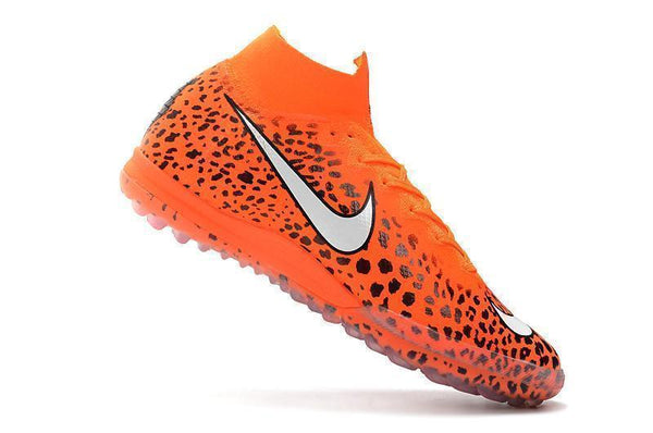 Nike Mercurial Superfly KJ VI Elite TF Orange Black - SocSports