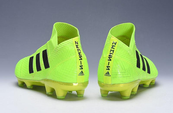 adidas Nemeziz 18+ FG Green Black - SocSports