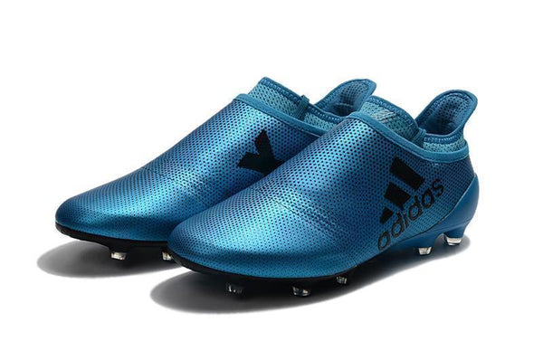 Adidas X 17+ Purechaos FG Soccer Cleats Royal Blue - SocSports