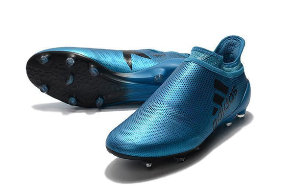 Adidas X 17+ Purechaos FG Soccer Cleats Royal Blue - SocSports