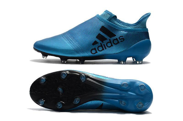 Adidas X 17+ Purechaos FG Soccer Cleats Royal Blue - SocSports