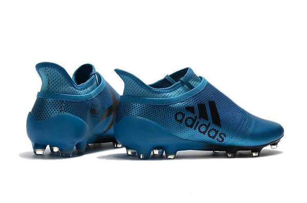 Adidas X 17+ Purechaos FG Soccer Cleats Royal Blue - SocSports