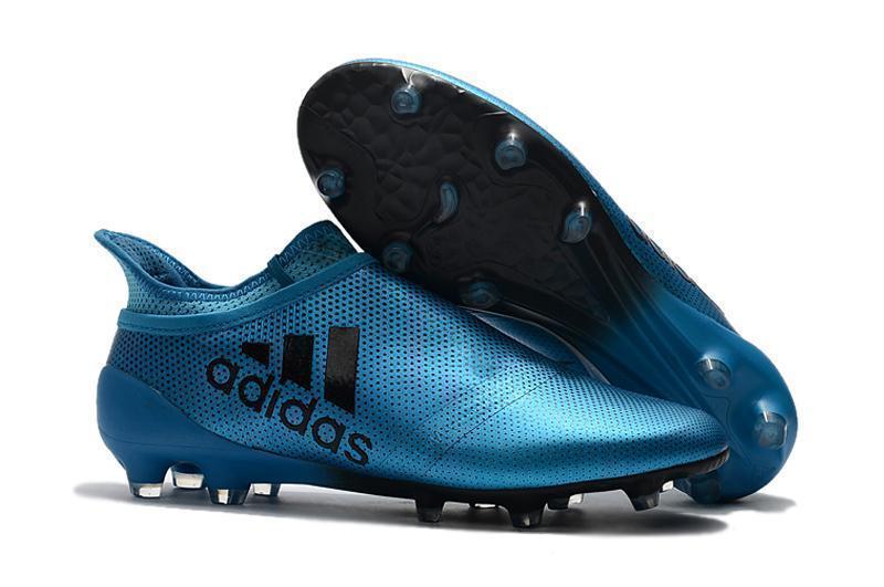 Adidas X 17+ Purechaos FG Soccer Cleats Royal Blue - SocSports