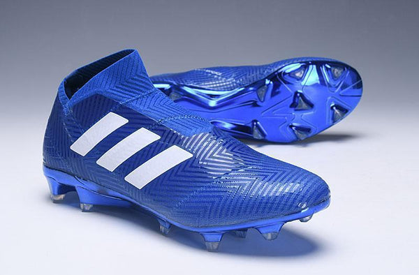 adidas Nemeziz 18+ FG Blue White - SocSports