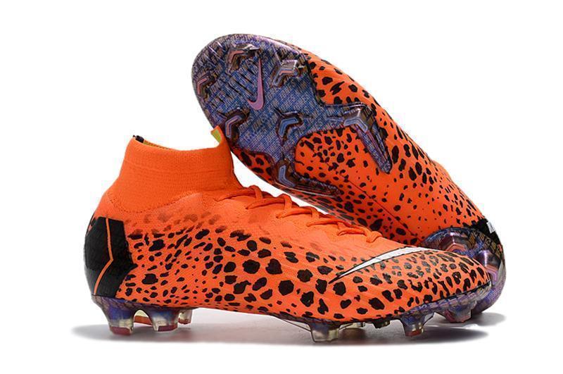 Nike Mercurial Superfly VI 360 x Kim Jones FG Soccer Cleats Orange - SocSports