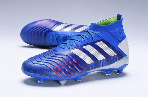 Adidas Predator 19.1 FG Blue Red - SocSports