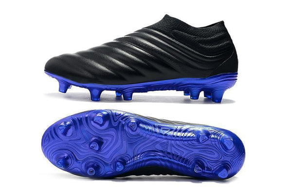 Adidas Copa 19+ FG Black Blue Studs - SocSports