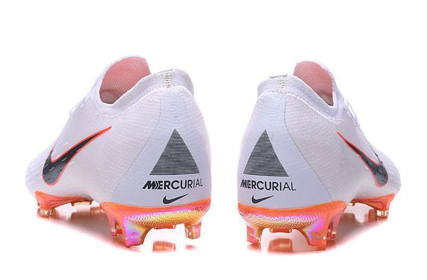 Nike Mercurial Vapor XII Elite FG whitemetal greyorange - SocSports