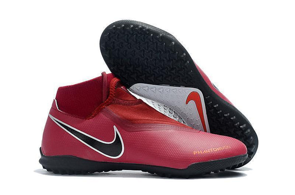 Nike Phantom Vision Elite TF Nike Turf Maroon Black - SocSports