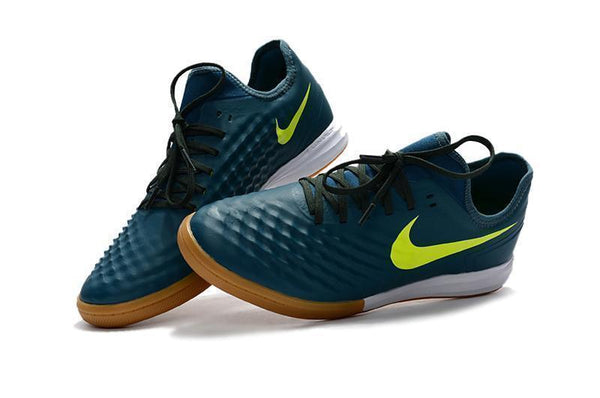 Nike MagistaX Finale II IC Soccer Shoes Seaweed Volt Hasta Mica Green - SocSports