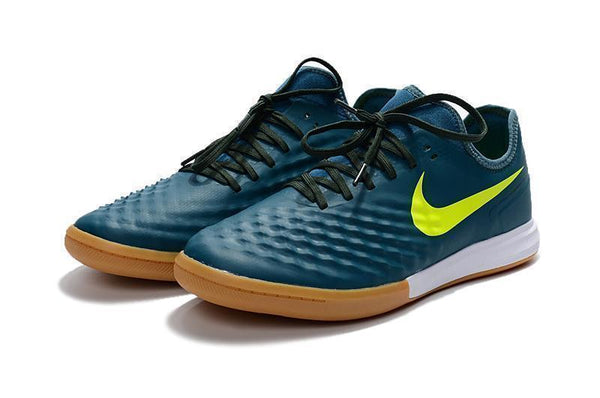Nike MagistaX Finale II IC Soccer Shoes Seaweed Volt Hasta Mica Green - SocSports