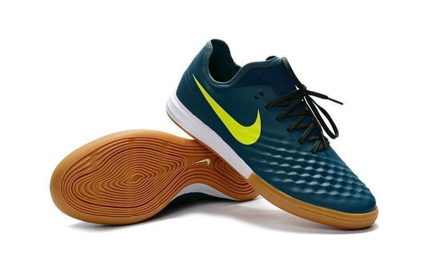 Nike MagistaX Finale II IC Soccer Shoes Seaweed Volt Hasta Mica Green - SocSports