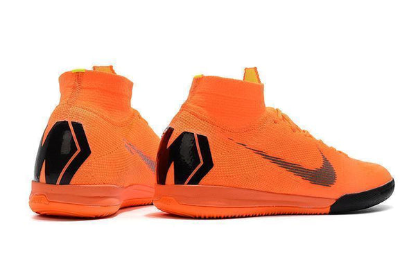 Nike MercurialX Superfly 360 Elite IC Soccer Cleats Orange Black - SocSports