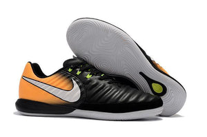 Nike TiempoX Finale IC Soccer Shoes CY0041 Black White Laser Orange - SocSports