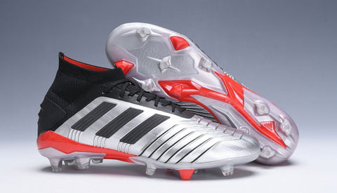Adidas Predator 19.1 FG Silver Orange - SocSports