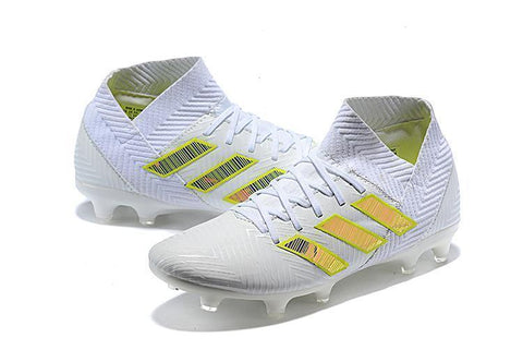 adidas Nemeziz 18.1 FG White - SocSports