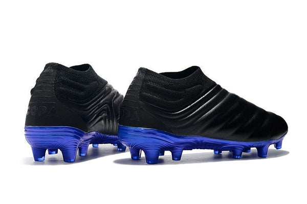 Adidas Copa 19+ FG Black Blue Studs - SocSports