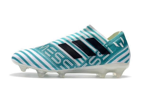 New Adidas Nemeziz FG Agility TPU Soccer Cleats Shoes Blue White