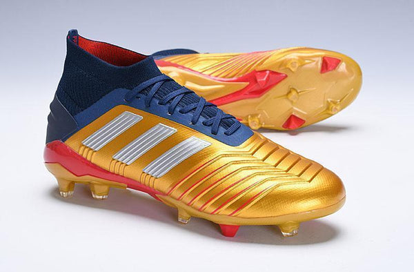 Adidas Predator 19.1 FG Orange Blue - SocSports