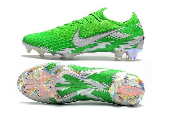 NIKE Mercurial Superfly VI 360 Elite FG Green White Low Cut - SocSports