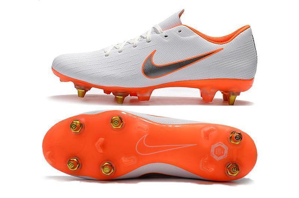 Nike Mercurial Vapor XII PRO SG White Orange - SocSports