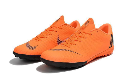 Nike Mercurial VaporX XII Academy Turf Soccer Cleats Orange Black - SocSports