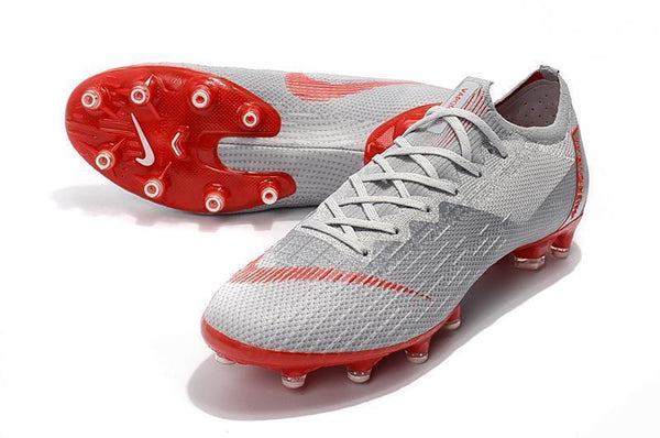 NIKE Mercurial Superfly VI 360 Elite AG High Low Silver Red - SocSports