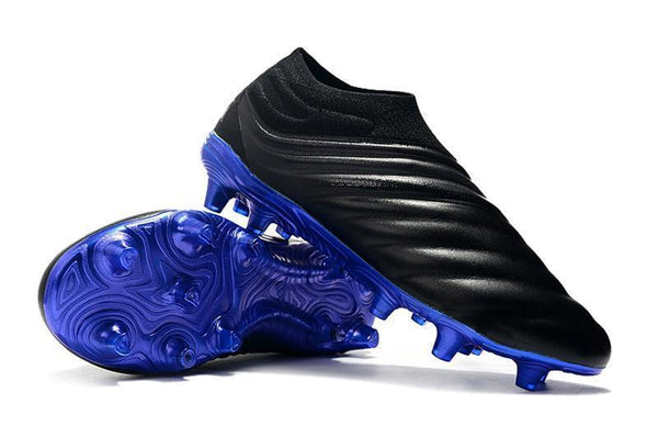 Adidas Copa 19+ FG Black Blue Studs - SocSports