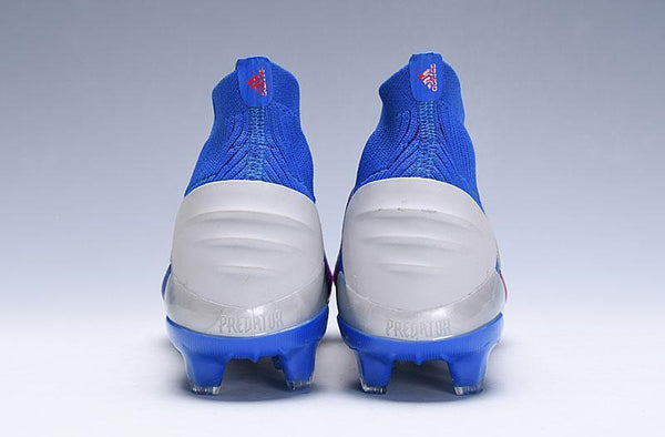 Adidas Predator 19.1 FG Blue Red Without Laces - SocSports