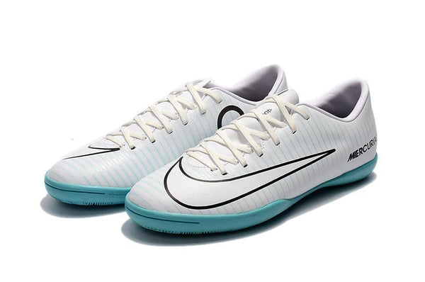 Nike Mercurial Victory VI CR7 IC LA0043 White/SkyBlue/Black - SocSports