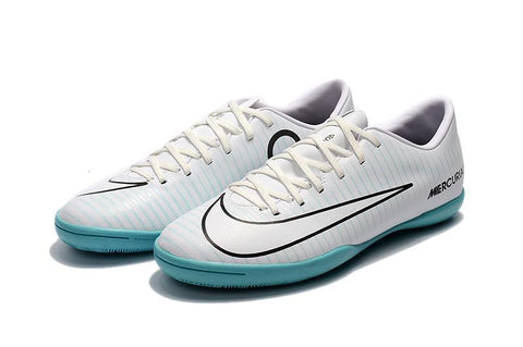 Nike Mercurial Victory VI CR7 IC LA0043 White/SkyBlue/Black - SocSports