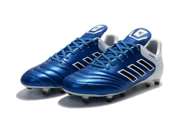 Adidas Copa 17.1 FG Soccer Cleats Royal Blue White Black - SocSports