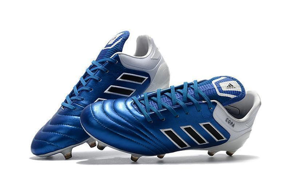 Adidas Copa 17.1 FG Soccer Cleats Royal Blue White Black - SocSports