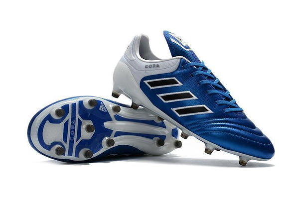 Adidas Copa 17.1 FG Soccer Cleats Royal Blue White Black - SocSports