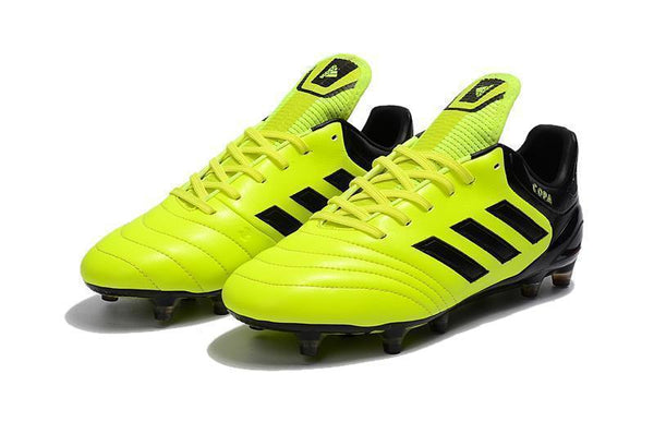 Adidas Copa 17.1 FG Soccer Cleats Yellow Black - SocSports
