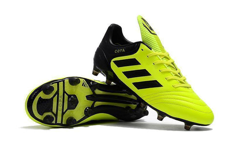 Adidas Copa 17.1 FG Soccer Cleats Yellow Black - SocSports