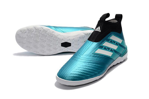 Adidas ACE Tango 17+ Purecontrol IC ACE17039 Sky Blue Chrome - SocSports